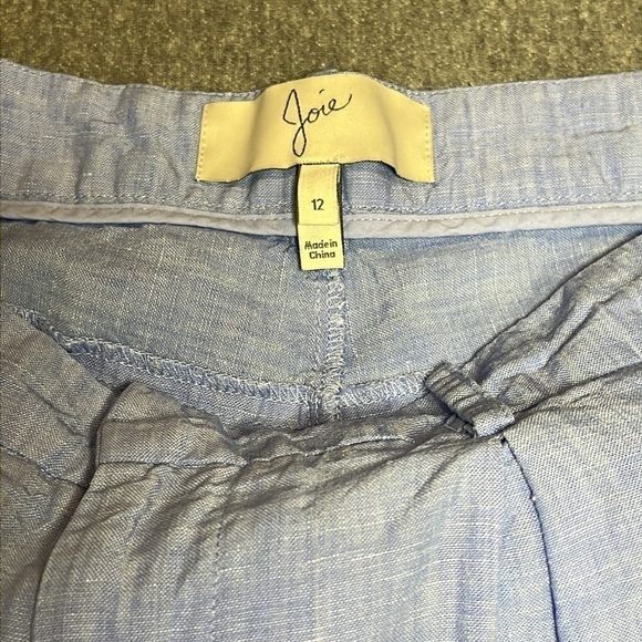 Joie 100% linen shorts, size 12. - Picture 2 of 7